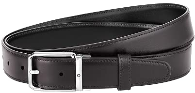 Montblanc Herren Wendegürtel mit eckiger Dornschließe aus Leder Mehrfarbig, Maße: 120cm x 3,2cm x 0,5cm, 128765