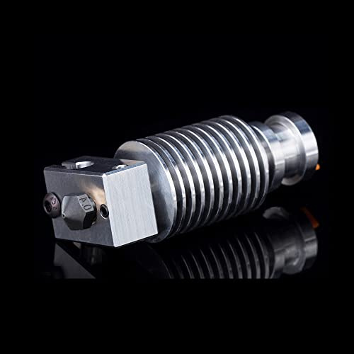 Super Print Prusa I3 MK3S+ Hotend,V6 All Metal Hotend Kit,Nozzle Heatsink Heatbreak for V6 Hotend PT100 Prusa I3 MK3/ MK3S/MK3S+/MK2 3D Printer.（Hardened Steel Nozzle Kit