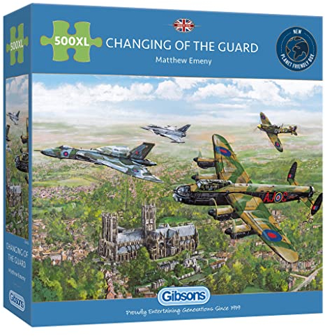 Gibsons Changing of The Guard Jigsaw Puzzle (500 XL Pieces)