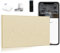 BSEED Smart ZigBee - Interrupteur mural double - WiFi tactile - Prise en charge Alexa - Verre compatible Tuya/Google (hub ZigBee requis, pas de neutre) - Or