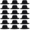 TOYANDONA 20pcs Miniature Doll Hat Fabric Mini Top Hats DIY Formal Hats Dollhouse Cospaly Hat Mini Wine Topper for Party Playhouse Bonsai Decoration
