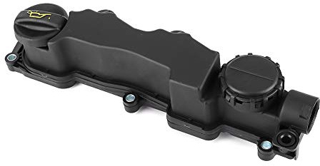 Ouitble Couvercle de soupape couvercle de culbuteur de soupape de moteur, couvercle de culbuteur et joint adapté pour 1.6 HDI Berlingo C2 C3 C4 C5 Xsara 0248L1