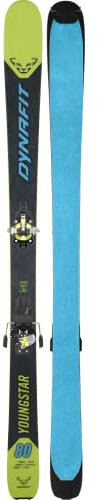 Dynafit Kinder Youngstar Ski Set - Ski, Bindungen & Kletterfelle für den Skilauf - Lambo Green/Black - 120 cm