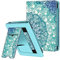 FINTIE Custodia per 6'' Kobo Clara Colour (2024) / Kobo Clara BW (2024) / 2E (2022) eReader - Stand Cover Protettiva Case con Card Slot e Hand Strap, Auto Sveglia/Sonno, Emerald Illusions