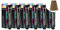 PostQuam - Pack de 6 Tintes de Peluqueria Profesional de Elevado Poder Cubriente | Tinte Permanente 100% Cobertura de Canas Garantiza Color Natural Uniforme y Duradero - Más de 90 Colores Disponibles