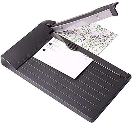 YyDDs Papierschneider Papierschneider ABS Technischer Kunststoff Tragbarer Papierschneider Kleine Größe Leicht zu tragen Geeignet zum Schneiden Aller Arten von Papierbuchkarten usw. Bibliotheken R