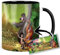 The Jungle Book B Tasse Innen & Henkel Schwarz Keramikbecher Mug