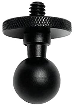 Navna Supporto per telefono cellulare per moto Supporti 17mm Base a sfera 1/4 Adattatore a vite per fotocamera Accessori per base di montaggio per moto Adattatore per testa a sfera 1/4