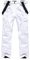 HOTIAN Herren Skihose Hosenträgerhose Outdoorhose Snowboardhose Winter Wasserdicht Warm Abnehmbare Hosenträger Skilanglaufhose Thermohose Wanderhose Ski Pant White L