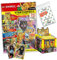 Bundle mit Lego Ninjago Serie 8 Next Level Trading Cards - 1 Starter + 1 Display (50 Booster) + Exklusive Collect-it Hüllen