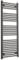 450mm Wide 1400mm High Black Heated Towel Rail Straight Flat Bathroom Warmer Radiator Rack Central Heating Turkish Zone (450x1400)