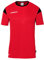 uhlsport Unisex Squad 27 Kurzarm Trikot, Rot/Schwarz, M EU