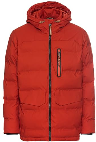 camel active Herren teXXXactive® Funktionsjacke aus recyceltem Polyester Rot, menswear-48