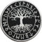Yggdrasil im Runenkreis Aufnäher, gestickter Weltenbaum Patch zum aufnähen oder aufbügeln | gestickt Wikinger, Heidentum, Lebensbaum, Irminsul, Weltenesche