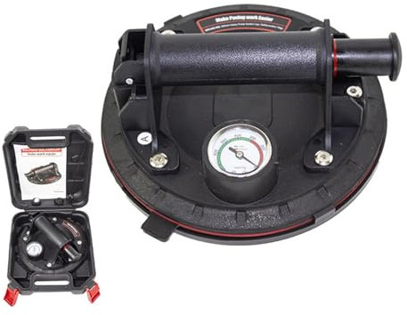 Ventosa de vacío de 220 libras, capacidad de carga de 8 pulgadas, ventosa al vacío, elevador resistente para granitos, azulejos, vidrio, ventana, herramienta de repuesto