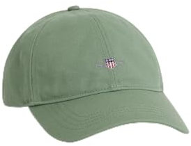 GANT Unisex Shield Cotton Twill Cap Baseballkappe, Kalamata Green, One Size