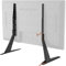 TV Wall Mount' Meuble TV d'angle au Sol avec Support pour téléviseurs de 32 à 55 Pouces, Base pivotante et Haute, Hauteur Universelle réglable Wall Mount TV Bracket