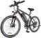 ESKUTE M100 E Bike Herren, E-Mountainbike Elektrofahrrad 27.5 Zoll E-Cityrad mit 36V 10.4Ah Abnehmbarer Lithium-Akku, Heckmotor 50 Nm Drehmoment, EU-Konformes E Fahrrad, Schwarz