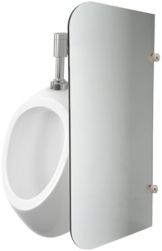 Wandmontage Urinal Trennwand, Schamwand,Urinal-Trennwand,öFfentliche Toiletten-Trennwand,Urinal-Sichtschutz FüR BüRo/Supermarkt/Einkaufsze