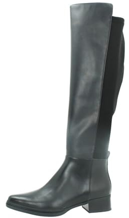 Michael Kors Stivali al ginocchio Lex donna, nero, 36 EU