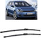 Limpiaparabrisas Escobilla para Golf MK 7 2012-2019 Parabrisas De Coche Escobillas Limpiaparabrisas Juego de Parabrisas Escobillas