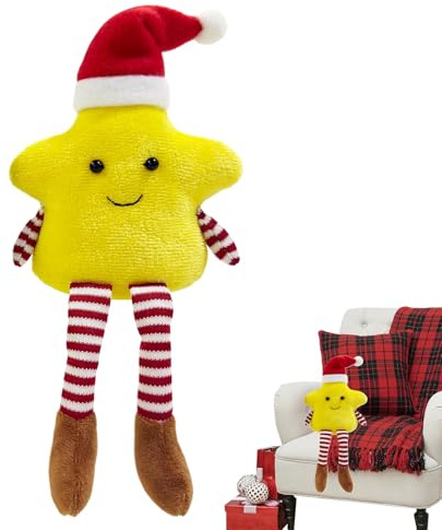 Generisch Plüschfigur Tannenbaum, Flauschige Stofffigur zum Kuscheln & Spielen, Niedliche Stofftiere Plüschpuppe für Kinder Schlafenszeit Ostern Geburtstag Fotoshooting Schlafzimmer Nachttisch