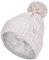 HEAT HOLDERS - Damen Warm Strick Kunstfell Mütze mit Bommel und Fleecefutter (One Size, Cream (Arden))