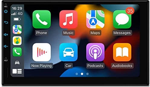 XTRONS Octa-Core Car Stereo Android 13 Auto Radio Player 7inch Universal Head Unit IPS HD GPS Navigation 4GB RAM 64GB ROM Upgrade DSP Built-in 4G LTE Bluetooth CarPlay Support AHD Camera DVR TPMS DAB+
