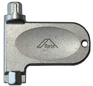 Original Roto Verstellschlüssel für Türbänder PS23/27 Silber