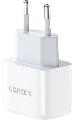 UGREEN AceCube 20W Mini USB C Ladegerät Power Delivery 3.0 ist kompatibel mit iPhone 13 iPad Pro AirPods Pro., Weiß