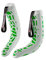 DRYSURE Extreme Boot Dryer, With Reusable Moisture Absorber Insert. Dry Your Boots Without Heat Or Electricity, Suitable For Ski & Snowboard Boots, Wetsuit Boots & Walking Boots. (White & Green)