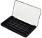 Sharplace 24 Grids Leere Lidschatten Make Up mit Klarem Deckel für Lidschatten, Lippenstift, Rouge, Puder Usw, Schwarz