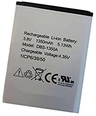Trconelectron DBS-1350A (3.8V, 1350mAh) Replacement Battery for DORO 7060 DBS-1350A 1ICP6/39/50