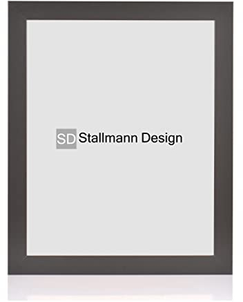 Stallmann Design Bilderrahmen 'Reno' | Größe: 59,4x84cm | Farbe: Schwarz | 40 mm starke Rahmen-Breite