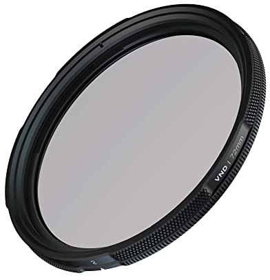 LEE Elements 72mm VND Filter, Variable Neutral Density, Featuring 2 to 5 Stops for Mirrorless and DSLR Cameras