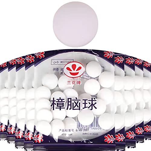 KSTPEL 400 Moth Balls Old Fashioned,Home Storage Protection for Cabinets and Drawers, Garden Care.
