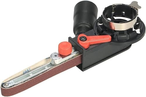 Smerigliatrice multiuso, 15 x 452 mm, lima elettrica 800 W, lima a nastro elettrica, per legno, mini smerigliatrice angolare elettrica