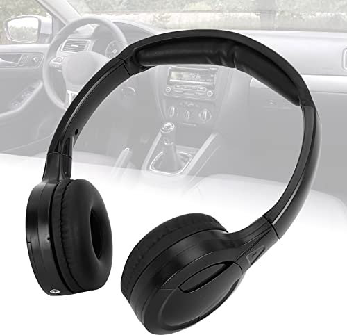 Kabellose Auto-Kopfhörer, kabellose Infrarot-Stereo-Audio-2-Kanal-Kopfhörer für Auto-Kopfstütze, DVD