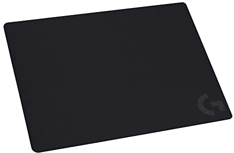Logitech G240 Cloth Gaming Mouse Pad, Optimized for Gaming Sensors, Moderate Surface Friction, Non-Slip Mouse Mat, Mac and PC Gaming Accessories, 340 x 280 x 1 mm
