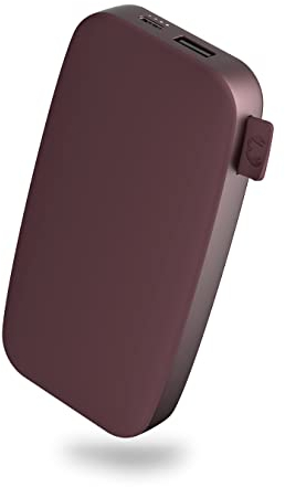 Fresh 'n Rebel Powerbank 12000mAh - Entrada y Salida USB-C - Carga rápida (20W) - 6 Funciones de Seguridad - Batería Externa portátil para iPhone y Android (Deep Mauve)