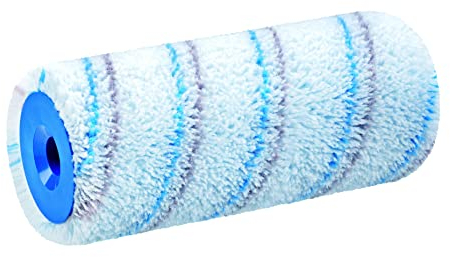 Professionell entfusselte Farbwalze mit Polyamid-Bezug für frustfreies Streichen 25 cm