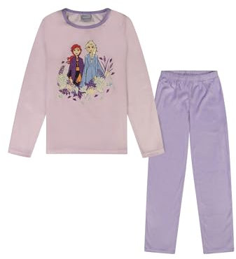 ONOMATO! Frozen - Die Eiskönigin Mädchen Kinder Pyjama Schlafanzug, Größe Kids:134-140