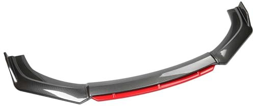 FODME Für Mercedes-Benz W205 W204 W203 Frontstoßstange, Auto Frontspoiler Lippe Universal Auto Frontstoßstange Frontlippe Spoilerlippe Diffusor, Autoantikollisionsschutz Body Kit Gemeinsam