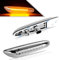 OZ-LAMPE 2 Stück LED Blinker für BMW E90 E91 E60 E61 E81 E82 E46 E36 E87 E88 E92 E93 X1 E84 X3 E83 X5 E53, Seitenblinker mit Canbus Fehlerfrei