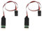 holanae 2 StüCke 3CH 3-Kanal LED Lampe Lichterteuerung Schalter Panel für 1/10 1/8 RC Modellauto Axial SCX10 Trx4