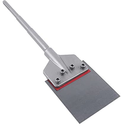 6 Inch SDS Max Floor Scraper, Floor Tile Chisel Removal Tool, Spatula Chisel Thinset Scraper Tool, for Removal of Tiles, Floor Adhesive, Wall Surfaces, Plywood