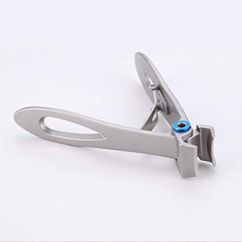 Extra breite Kieferknipser für Fingernägel, Zehennagelknipser, strapazierfähig, Blau, Größe L