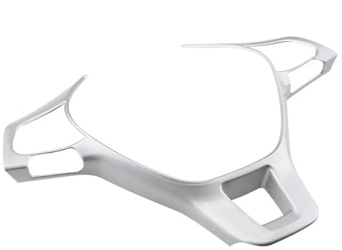 yangwu99 Passend for Volkswagen for VW Passat B8 Variante 2017–2021 Zubehör Lenkrad Pailletten Auto Lenkradbezug Trim(Matt Silver)