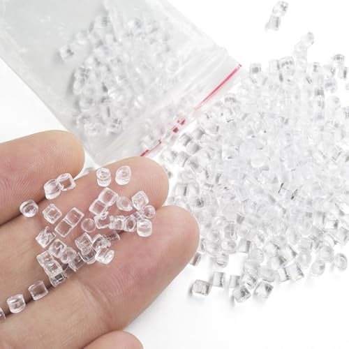 Odoria Puppenhaus EIS Würfel Miniatur: 3mm 1/12 Maßstab Eiswürfel Trinken Alkohol Oktoberfest Sommer Party Bar - Mini Wichtel Getränke Schnaps für Küche Realistisch Stütze Klar