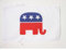 AZ FLAG - Drapeau USA Parti Républicain - 45x30 cm - Pavillon Republican Party Américain 100% Polyester Avec Deux Cordelettes - 20g